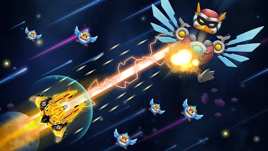Chicken Attack: Galaxy Shooter Mod