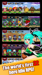 32 Heroes: 8 Party Idle RPG Mod