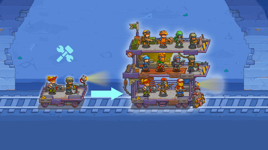 Tower Train: Zombie Defense 2D Mod