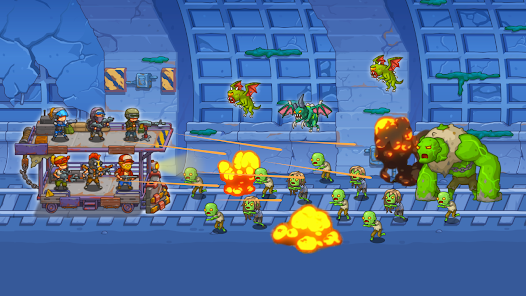 Tower Train: Zombie Defense 2D Mod