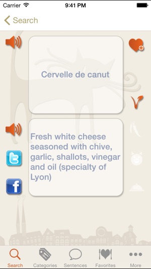 Bon appétit - French food and drink glossary