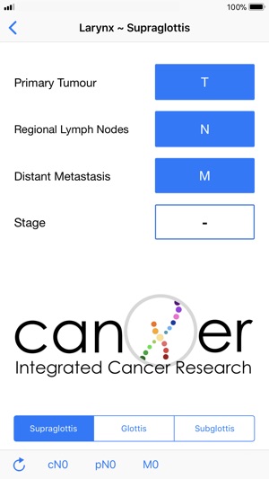 TNM Cancer Staging Calculator