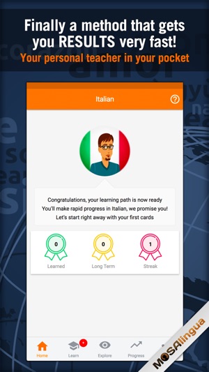 Learn Italian - MosaLingua