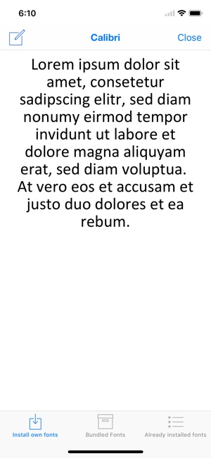 AnyFont