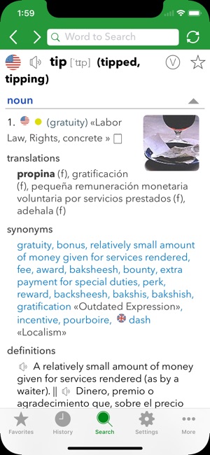 English Spanish Dictionary G.