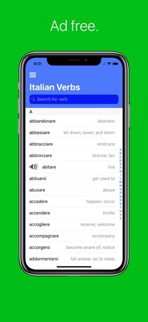 Italian Verb Conjugator Pro