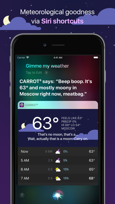 CARROT Weather