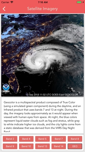 National Hurricane Center Data