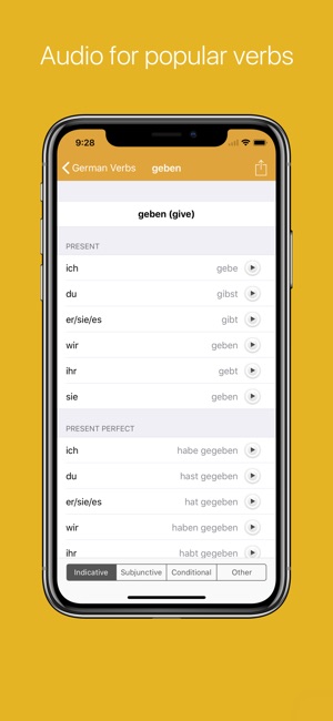 German Verb Conjugator Pro