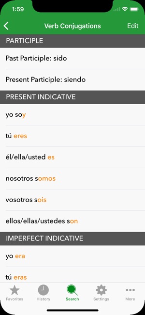 English Spanish Dictionary G.