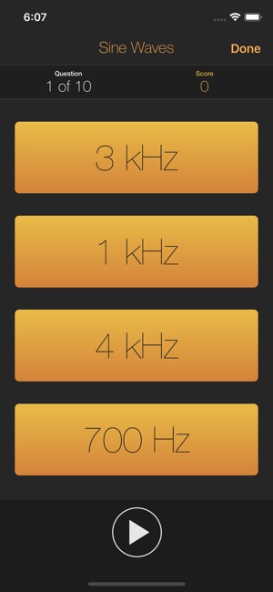 Quiztones: Ear Training for EQ