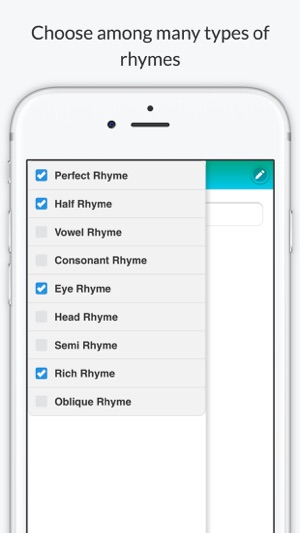 Rhyme Dictionary by Rhyme Time
