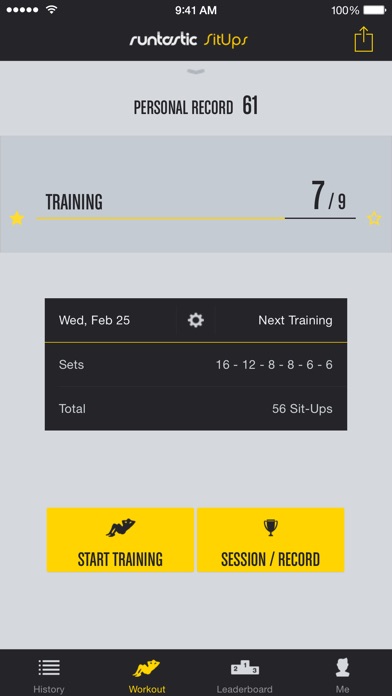 Runtastic Sit-Ups Trainer PRO