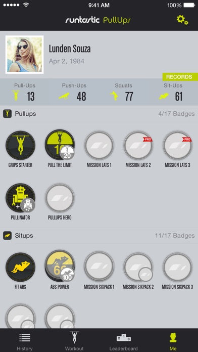 Runtastic Pull-Ups PRO Trainer