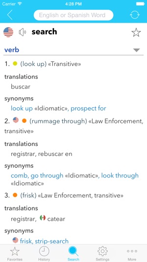 English Spanish Dictionary C.