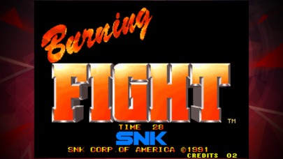 BURNING FIGHT ACA NEOGEO