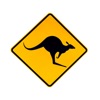 Ausztrália GIF-matricák jelei