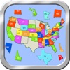 A Puzzle Map Of USA