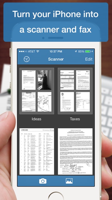 Scanner Deluxe - Scan and Fax Documents, Receipts, Business Cards to PDF