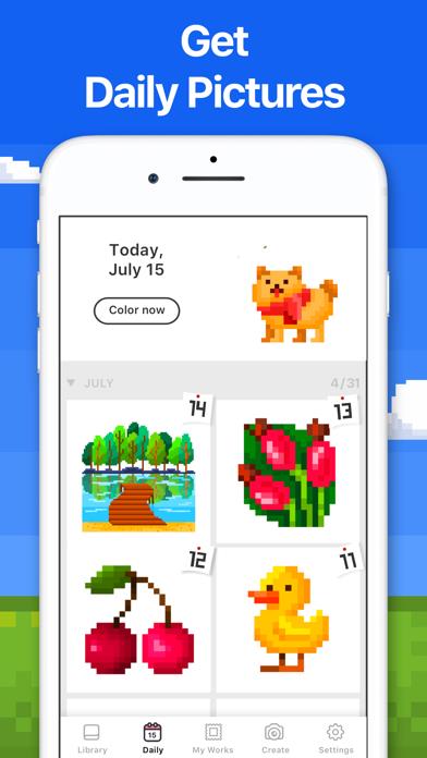 Pixel Art: Paint by Number