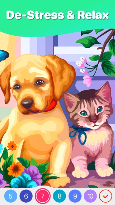 Paint by Number Art: Hey Color