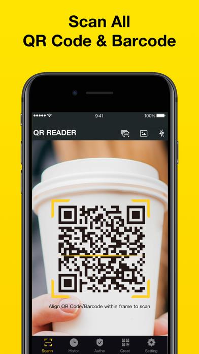 QR, Barcode Scanner for iPhone