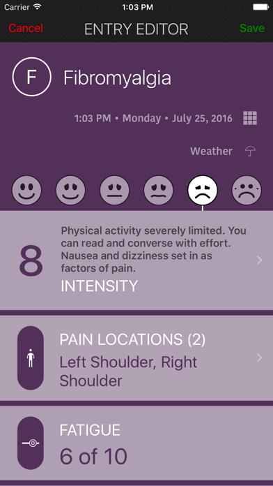 My Pain Diary & Symptom Tracker: Gold Edition