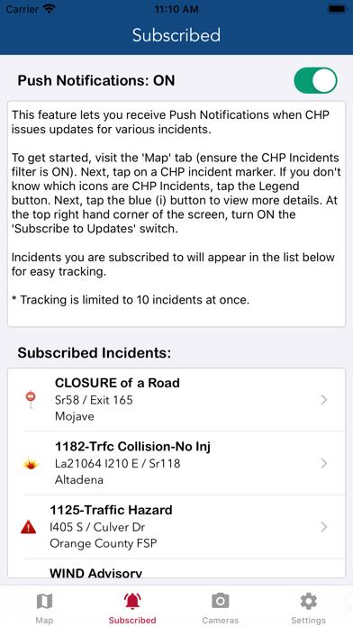 Road Conditions - California