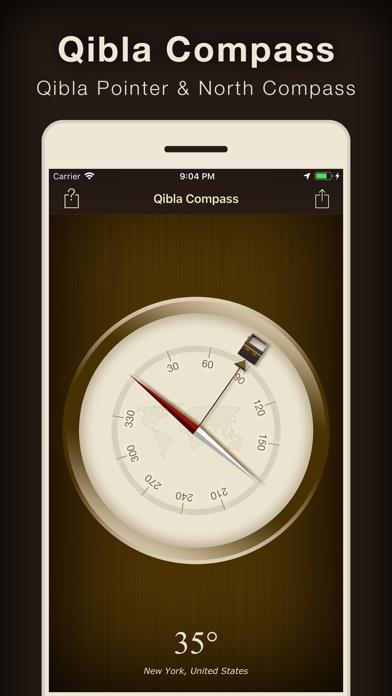 Qibla Compass (Kaaba Locator)