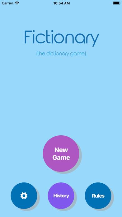 Fictionary Game