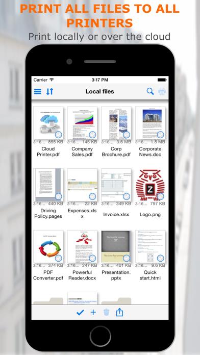 PrintCentral Pro for iPhone