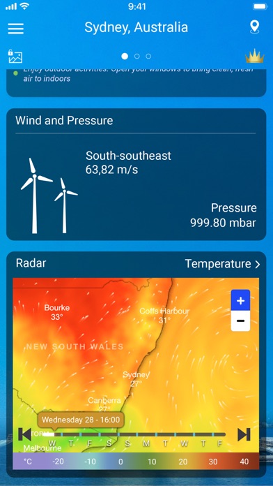 Weather forecast & NOAA Radar