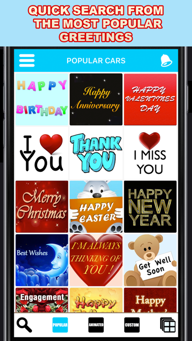 Greeting Cards App - Unlimited