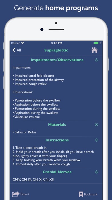 Dysphagia Therapy