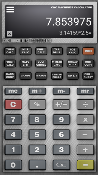 CNC Machinist Calculator Pro