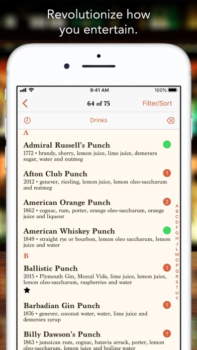 Wondrich’s Index of Punch