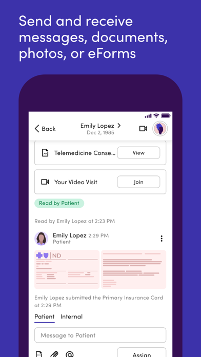 Klara – Patient communication