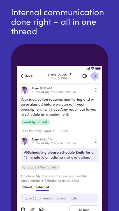 Klara – Patient communication