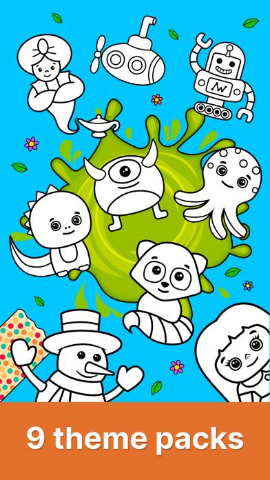 Baby coloring book for kids 2+