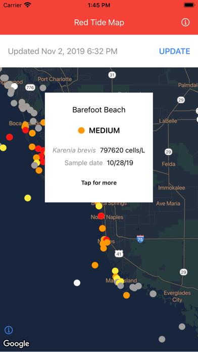 Red Tide Map