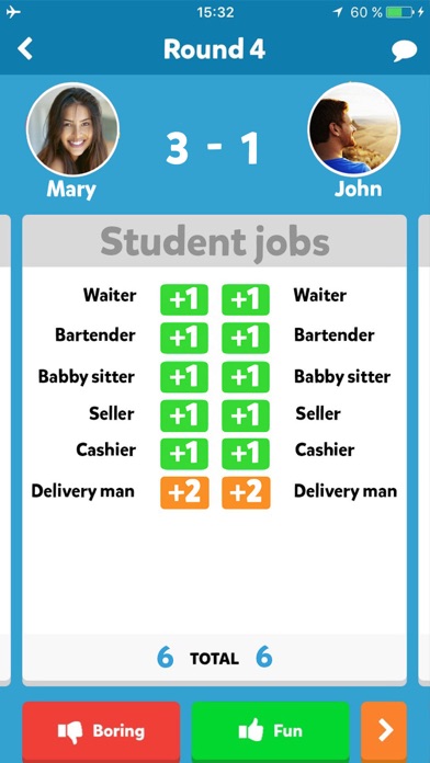 Fight List - Categories Game