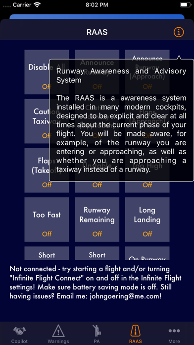 In-Flight Assistant