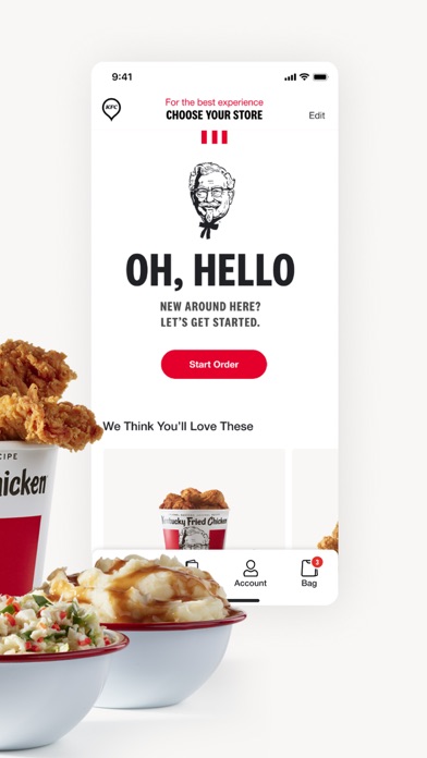 KFC US - Ordering App