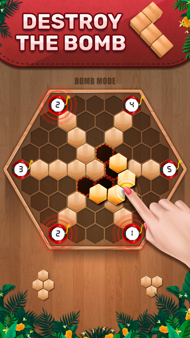 Wooden 100 Block Puzzle Game