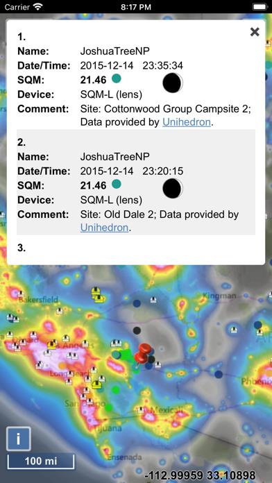 Light Pollution Map