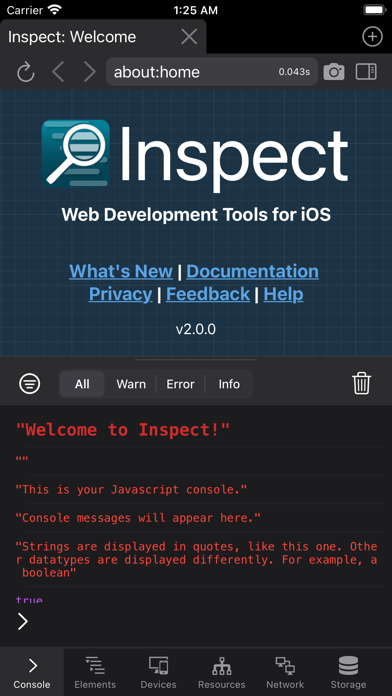 Inspect Browser