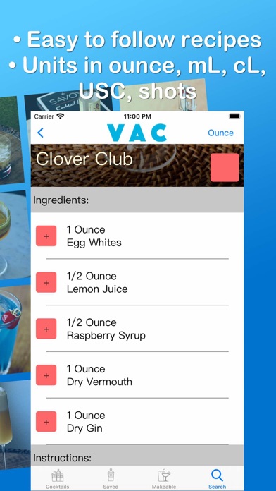 Vintage American Cocktails