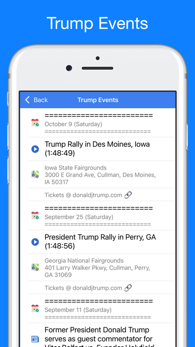 Trump Tracker: News & Politics