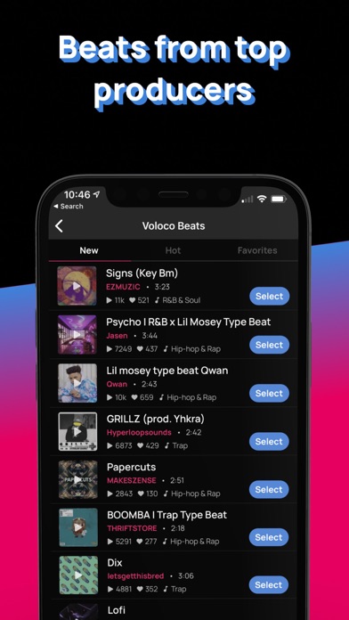 Voloco: Vocal Recording Studio