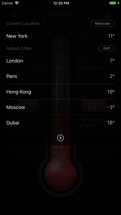 Digital Thermometer app